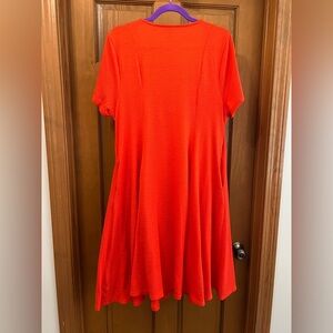 Torrid Vibrant Orange Dress